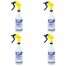Zep Adjustable Nozzle Spray Bottle Clear 32 fl oz 4-Pack picture
