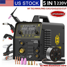 250A 220V Aluminum MIG Welder 6in1 MIG/CUT/TIG/MMA/Spot Welder &1LB 1.0mm ER5356 picture
