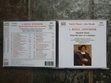 Royal Songbook: Spanish Music Columbus 16thC - London Musica Antiqua / Thorby CD picture