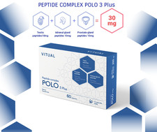 Polo 3 Plus - Male Health Peptide Bioregulator Complex 60 Capsules picture