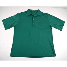 Vintage Penguin Shirt Grand Slam Munsingwear Size XL 80s Green polo Red Penguin picture