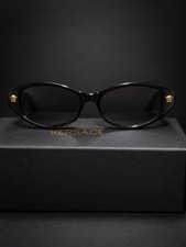 Versace Collection Black Womens Sunglasses Made In Italy picture