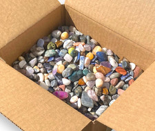 Small Assorted Tumbled Stones – A Grade Mixed Crystals Wholesale Bulk Lot 10 LB picture