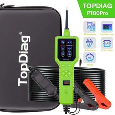 Topdiag P100Pro 9V-30V Car Circuit Tester Power Probe Multimeter Oscilloscope US picture