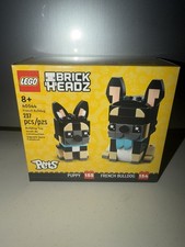 LEGO BrickHeadz Pets Collection 40544 French Bulldog & Puppy Retired NEW SEALED picture