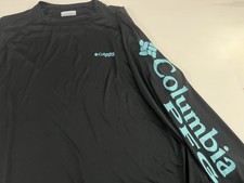 Columbia PFG Omni Shade Long Sleeve Fishing Shirt Men’s XL Black picture