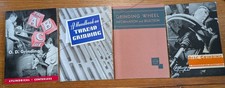 4 Norton Abrasives Co handbooks on various grinding techniques 1940s excellent picture