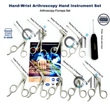 Hand-Wrist Arthroscopy Hand Instruments Set Small Joint, Arthroscopy Forceps Set picture