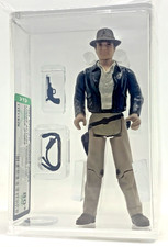 1982 Kenner Indiana Jones Indy AFA 80+ NEW LASERED CASE vintage loose ROTLA picture