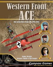 Compass Games Western Front Ace: The Great War in the Air, 1916-1918 CPA 1162 picture