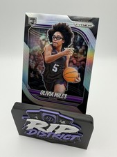 2025-26 Panini Prizm Basketball Olivia Miles Silver Prizm #123 picture