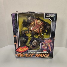 FIGURE TRANSFORMERS BEAST WARS TRANSMETALS RAMPAGE EVIL PREDACON KENNER 1998 NEW picture