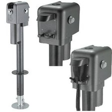 Husky Towing 87247 4500 lb. Silver Brute Electric Tongue Jack picture