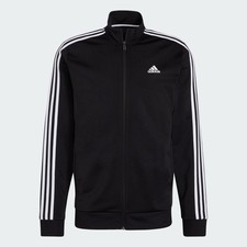adidas men Essentials Warm-Up 3-Stripes Track Jacket picture