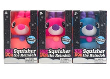 SET OF 3-Pink, Blue & Orange-NeeDoh Squisher the Reindoh Unreleased Rare Squishy picture