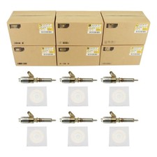 6x Diesel Fuel Injector 3264700 Caterpillar C6 C6.4 Engine CAT320D Excavator NEW picture