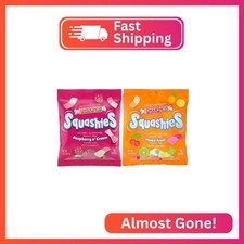 Smarties Squashies Variety Pack Foam Marshmallows Gummy Candies - Raspberry & Cr picture