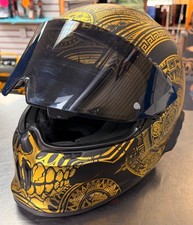 Ruroc EOX Mictlan Bluetooth Carbon Fiber Motorcycle Helmet Size L picture
