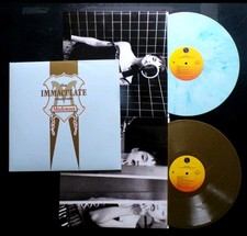 MADONNA Immaculate Collection BLUE GOLD VINYL 2 lp set FACTORY  Sealed  picture