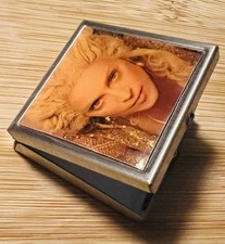 👑 NEW Madonna Reinvention Tour Metal PILL BOX  From NYC Show 2004 RARE HTF picture