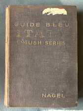 OL Vintage 1949 Nagel's Italy Italian Travel Guide with 14 Maps & 52 Plans Book picture