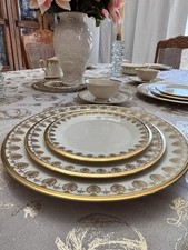 Lenox “Clarion” Fine China Set of 6+ Bonus — White Ivory & Gold picture