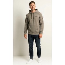 The North Face Black Diamond Circular Design Hoodie Olive Green Mens Large picture