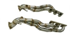 OBX Stainless Long Tube Manifold 10-12 Audi S4 S5 11-13 A5 A6 A7 Q5 SQ5 3.0T V6 picture