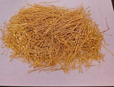 Gold Plated Pins 1.0lb Vintage Scrap Gold Recovery  picture