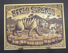 OFFICIAL BILLY STRINGS CONCERT POSTER ORPHEUM KIA LOS ANGELES MAZZA FOIL PRINT picture