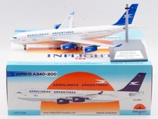 Inflight IF342LV0224 Aerolineas Argentinas A340-20 LV-ZRA Diecast 1/200 Model picture