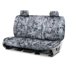 CoverKing Rear Seat Covers Kryptek Camo 19-22 GMC Truck Sierra Denali 1500 2500 picture