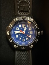 Luminox Navy SEAL XS.3503.F Blue Dial 45mm Watch Box Needs Battery picture