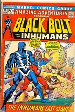 Amazing Adventures #10 (1972) Marvel First Printing Magneto Comic picture