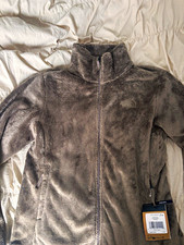 The North Face Osito Womens Fleece Full Zip Jacket Mocha Brown M picture