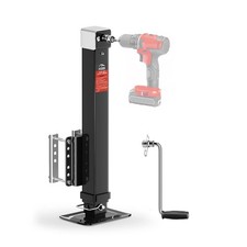 FZZD 8000 lbs Heavy Duty Trailer Jack, 20-24V Cordless Drill Compatible，2 picture