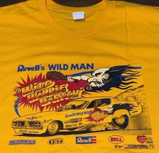 VRHTF NHRA VTG REVELL WILD WILLIE BORSCH REVELLS WILD MAN FC 3XL T SHIRT NEW