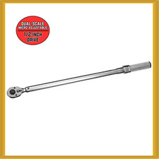CDI 1/2-inch Drive 250 Foot-Pound Dual Scale Micro-Adjustable Torque Wrench NEW picture