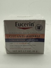 Eucerin Q10 Anti-Wrinkle Face Night Cream, Unscented 1.7 Ounce picture