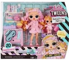 LOL Surprise Tweens Babysitting Party Ivy Winks & Babydoll 20 Surprises NEW picture