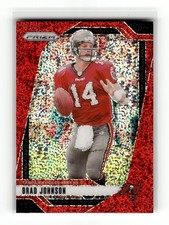 Brad Johnson 2024 Panini Prizm #274 Tampa Bay Buccaneers Red Sparkle picture