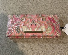 Brahmin Odette Melbourne Ombre Ady Wallet - Gorgeous Swans $145 picture