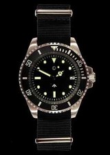 MWC 300m Quartz Military Divers Watch 10 Year Battery Life Sterile + Pheon Logo picture
