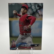 Topps 2018 Update Series Shohei Ohtani Los Angeles Angels #US1 RC Pitching picture
