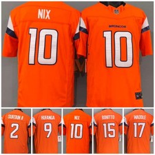 Tariffs​ Free DEN Broncos F.U.S.E Orange Sewn Stitched Jersey. picture