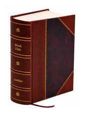 An Egyptian reading book for beginners being a series of h 1896 [Leather Bound] picture