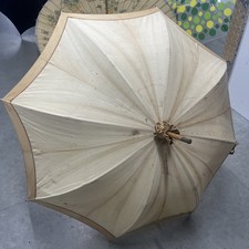 Vintage Victorian Parasol Umbrella Rare Distressed 1900s  picture