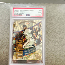 1998 Donruss Preferred Title Waves #30 Barry Bonds /1993 - San Francisco Giants picture