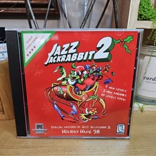 Jazz Jackrabbit 2 Holiday Hare 98 PC Game 1998 Epic MegaGames Vintage CIB picture