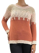 MOTH for Anthro Roll Neck Earth Tones Sweater SMALL BOHO DESERT GRANDMACORE picture
